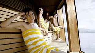Sauny na palubě lodi - Finská sauna