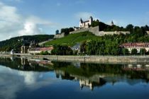 Würzburg, hrad, plavba po řece Rýn